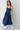 Lace Up Denim Midi Dress