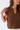 Split Neck Pullover Top in Brown