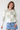 Round Neck Checker Cardi in Sage