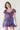 Sweetheart Neckline Patterned Romper