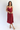 Satin Slip Dress in Burgundy