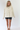 Corded Collar Barn Jacket in Cream