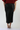 Satin Elastic Waist Midi Skirt in Black