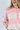 Collared Pink Striped Sweater in Pink
