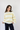 Round Neck Bold Striped Sweater in Yellow