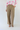 High Rise Patch Pocket Wide Leg Flare Bottoms in Khaki