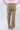 High Rise Patch Pocket Wide Leg Flare Bottoms in Khaki