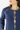 Contrast Blanket Stitch Cardigan in Navy