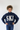 Mock Neck Ski Sweater Navy