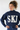 Mock Neck Ski Sweater Navy