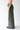 High Rise Vintage Wash Wide Leg Denim in Olive