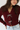 Double Bow Ribbon Cardigan in Burgundy