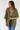 Cuff Sleeve Oversized Cardigan in Olive