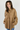 Faux Suede Oversized Shacket in Camel