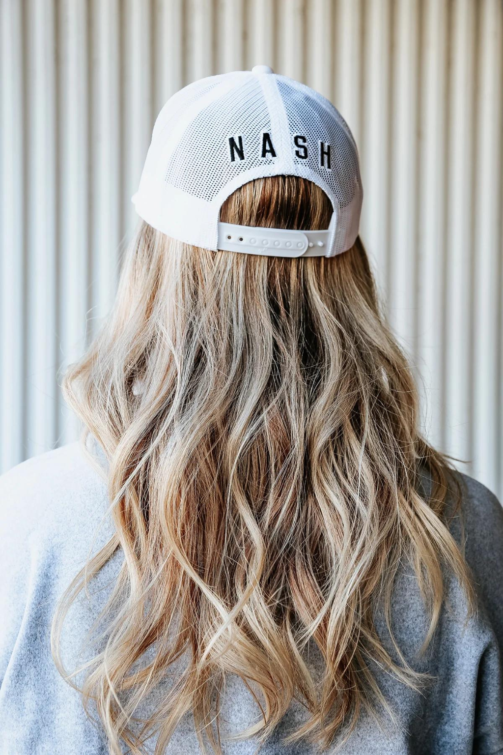 Nash Collection Iconic Trucker Hat White