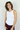 Reversible Ribbed Full Length Tank White