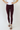 Yoga Stretch Full Leggings in Burgundy