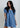Iris Floral Mini Dress - Blue