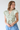 Sage Smocked Tie Front Floral Top