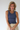 Vintage Reversible Ribbed Tank Top in Denim