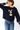 Bunny Crew Neck Sweater in Navy