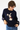 Bunny Crew Neck Sweater in Navy