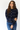 Navy Striped Cardigan