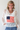 Flag Open Knit Hoodie Top in Ivory
