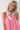 Floral Pattern Scarf in Coral