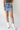 Raw Hem Mini Skirt