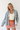 Distressed Denim Shacket Denim