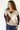 Short Sleeve Argyle Sweater in Taupe