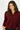 Burgundy Collard Knit Top