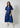 The Jackson Midi Dress - Indigo Blue