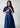 The Jackson Midi Dress - Indigo Blue
