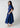 The Jackson Midi Dress - Indigo Blue