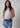 The Clare A Line Tank Top - Dusty Peach