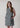 The Della Gingham Dress- Black/Cream