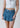 The Oxford Pleated Denim Skort