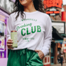 Don't get pinched this St. Pattys Day! Grab yours now for all the weekend shenanigans. Wear full length, or crop it with your fav cut offs!  • Unisex fit  • 100% cotton